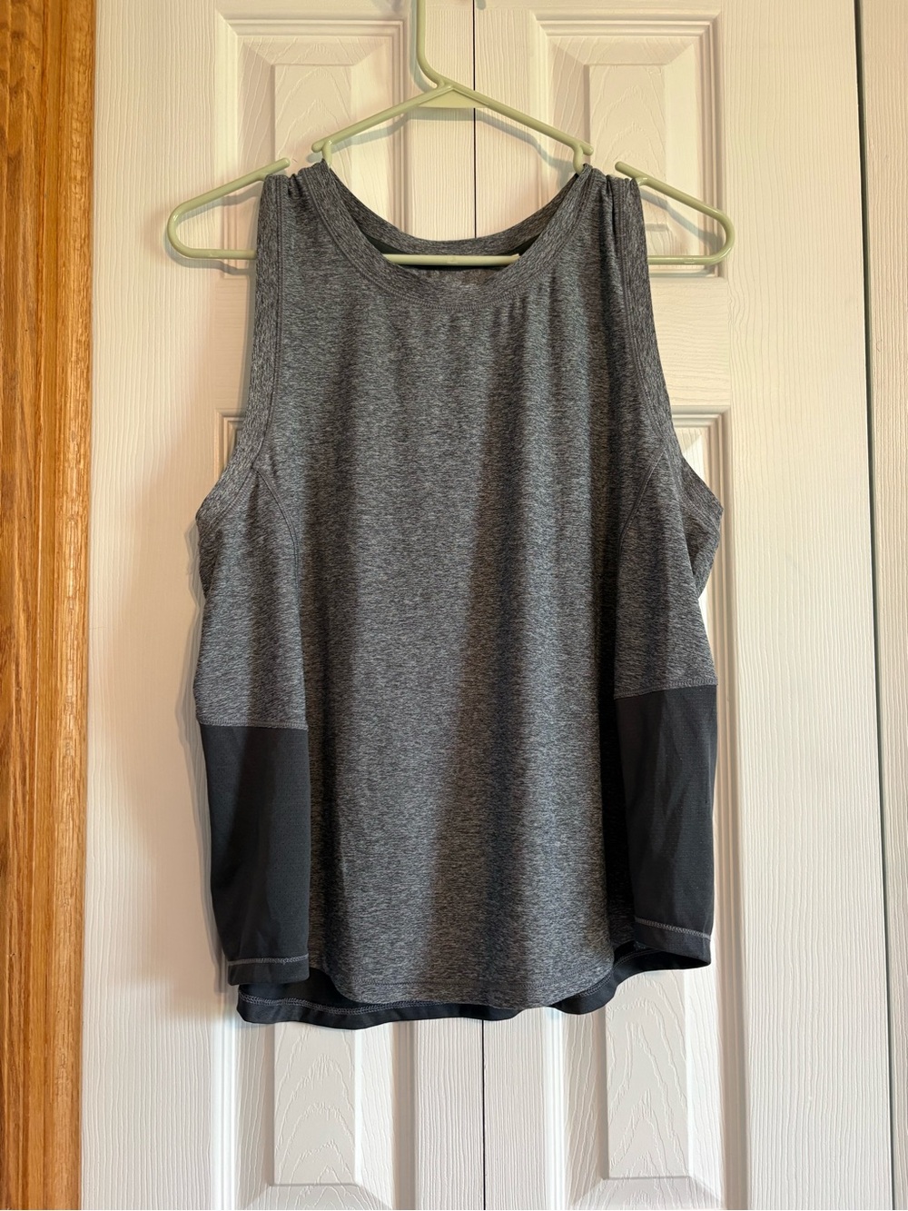 DSG Gray and Black Athletic Tank Top
